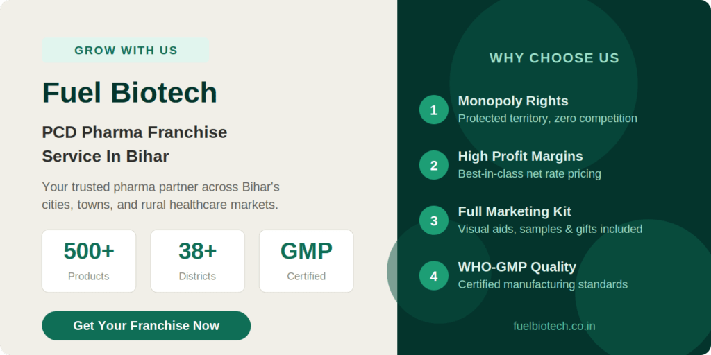 Best PCD Pharma Franchise Company In Buxar